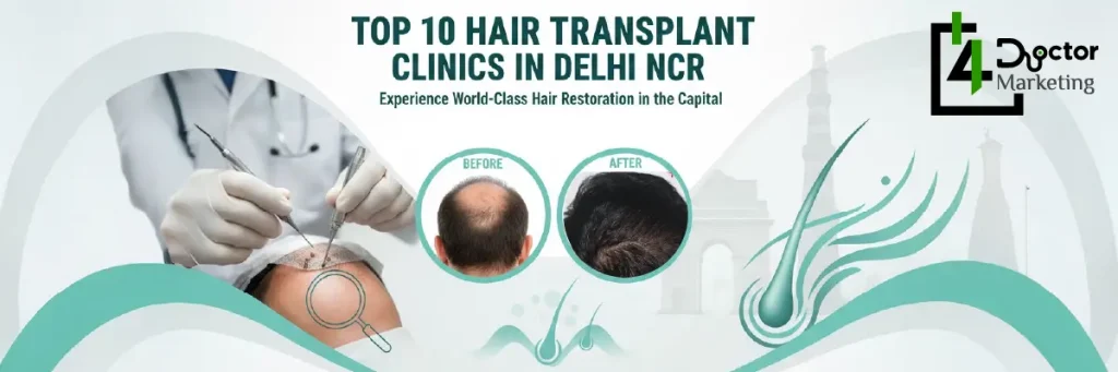 Top 10 Hair Transplant Clinics in Delhi NCR